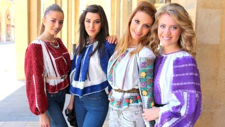 Fetele de la Amadeus au promovat ia românească în Liban