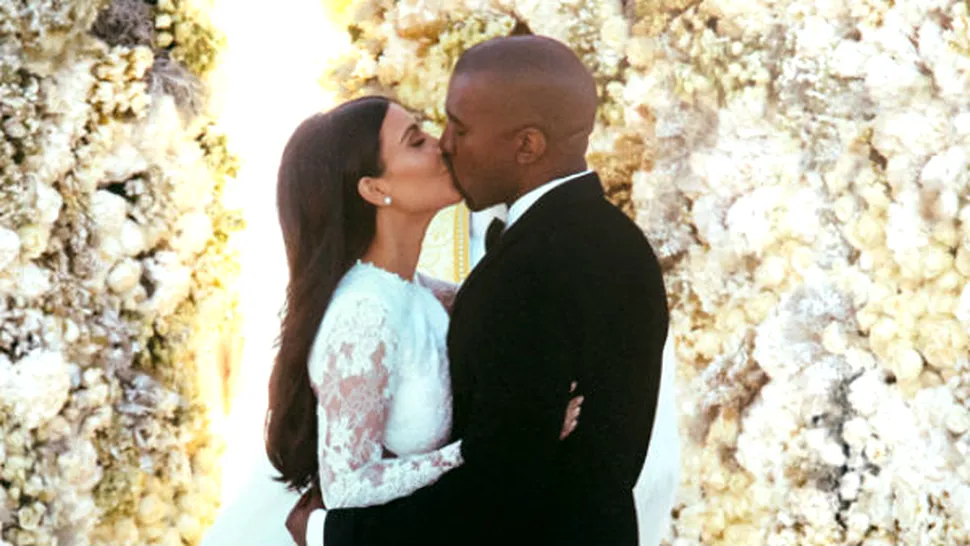 Kim Kardashian & Kanye West: O nuntă ca în poveşti