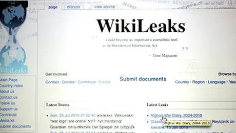 Atacat de hackeri, WikiLeaks s-a mutat in Elvetia
