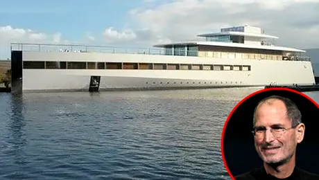 Iahtul de lux al lui Steve Jobs, CONFISCAT de un designer francez