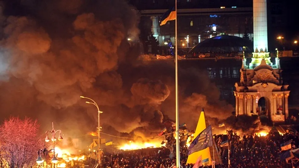 Kiev: 25 de persoane au murit și câteva sute au fost rănite în confruntările dintre manifestanți și forțele de ordine
