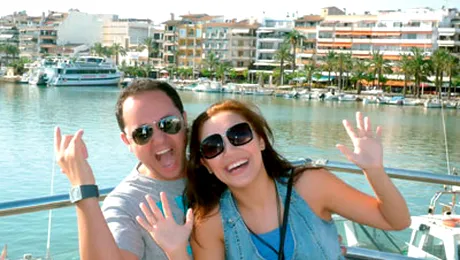 Andra şi Cătălin Măruţă au făcut turul Spaniei