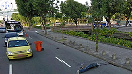 Crime fotografiate de Google Street View, in Brazilia