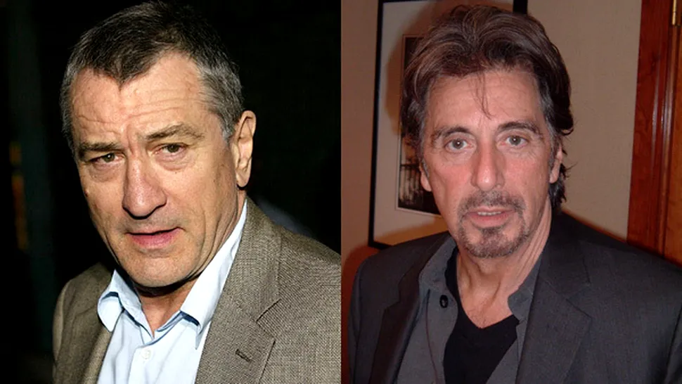 Robert De Niro şi Al Pacino  Joe Pesci - în regia lui Scorsese