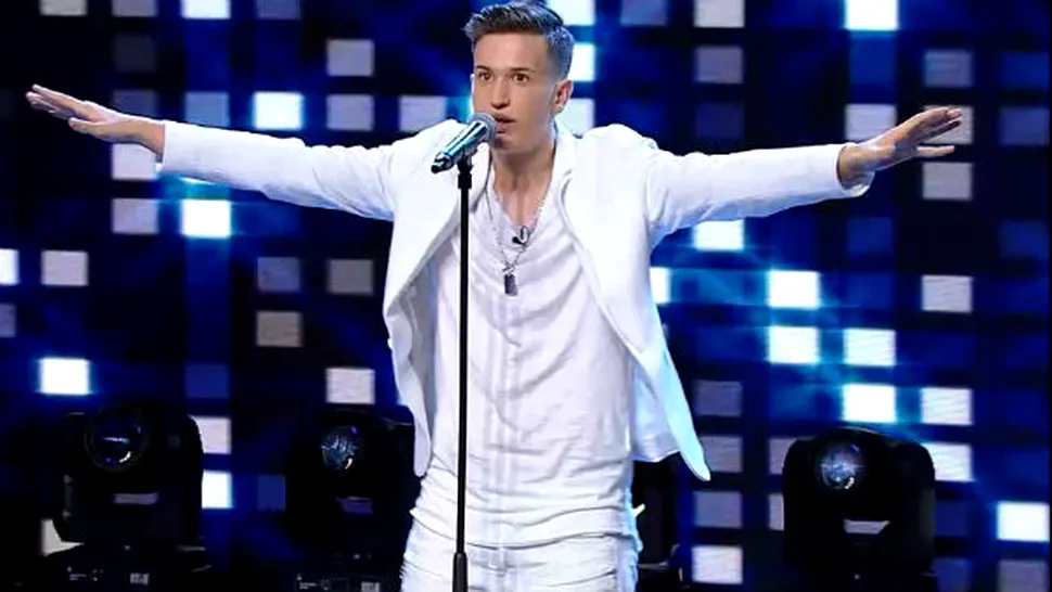 Românul care fost încurajat de Robbie Williams să cânte, pe scena X Factor