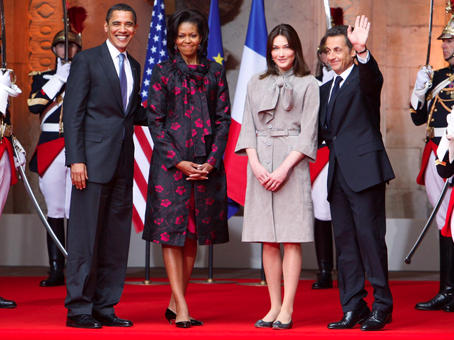 Familiile Sarkozy si Obama, la Summit-ul G20