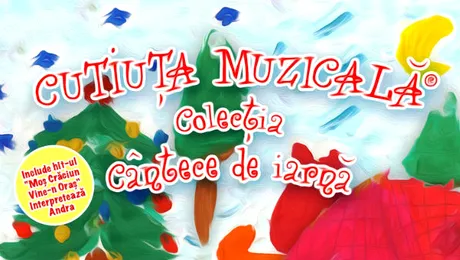 Andra lansează un colind special: “Moş Crăciun vine-n oraş”