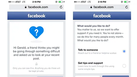 Facebook are o nouă opțiune menită să ajute persoanele aflate în pragul sinuciderii