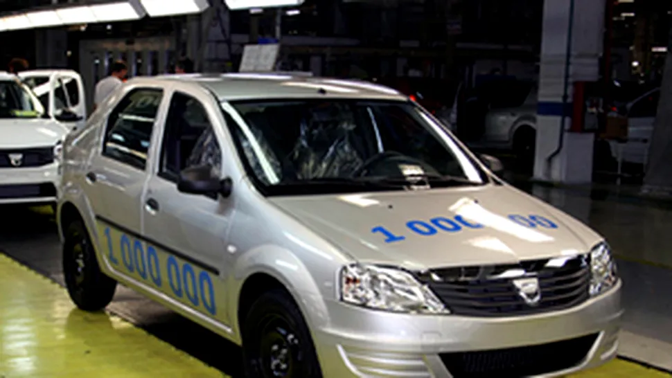 Dacia a produs 1.000.000 de Logan-uri