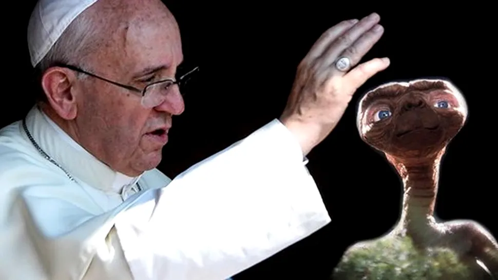 Papa Francisc este dispus să creștineze chiar și extratereștri