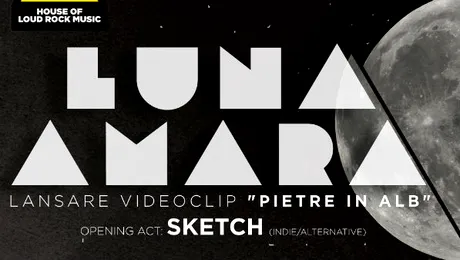 Luna Amară aruncă cu “Pietre în alb”!