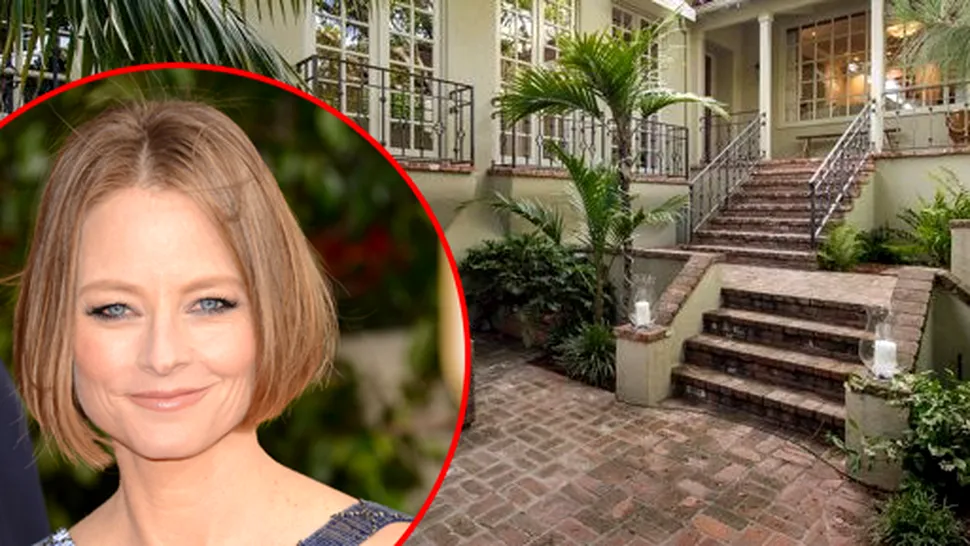 Jodie Foster vinde casa din Hollywood Hills pentru 6,4 milioane de dolari (Poze)