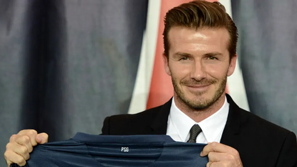 David Beckham, implicat într-un accident auto