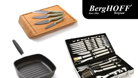 (P) MOL România oferă instrumente de gătit BergHOFF la prețuri promoționale