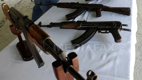 Romania, implicata din nou in traficul ilegal cu arme