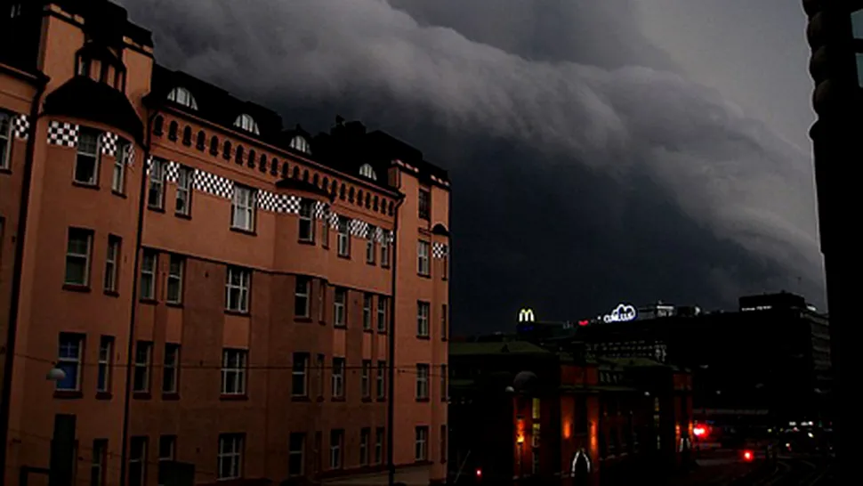 Furtuna neobisnuita in Finlanda (Poze)