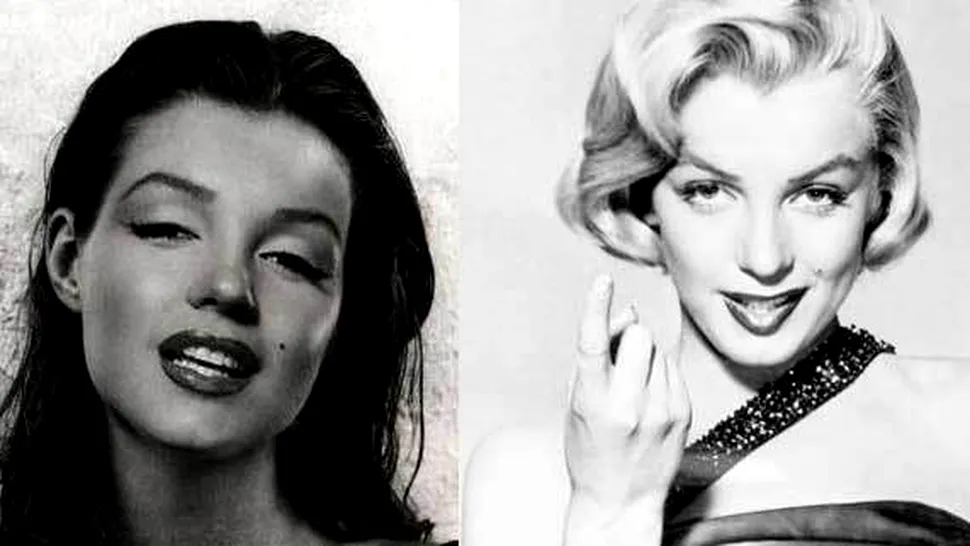 Marilyn Monroe s-a vopsit blonda la dorinta unui fotograf roman (Poze)