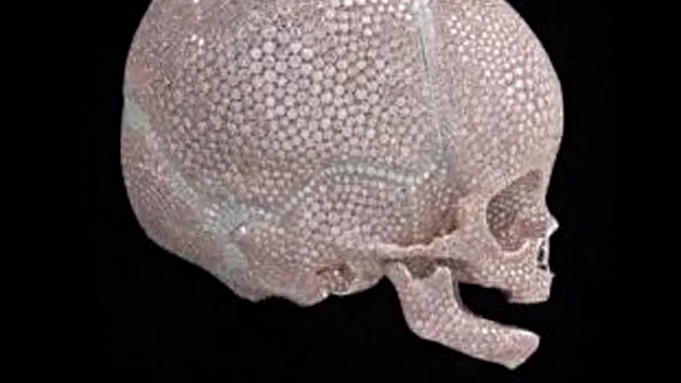 Craniul unui copil, bijuteria cu diamante a controversatului Damien Hirst