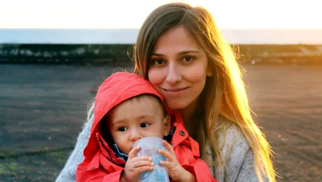 Dana Rogoz şi-a dus băiatul în Portugalia