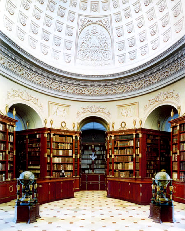 Wiblingen Monastary Library, Ulm, Germany 