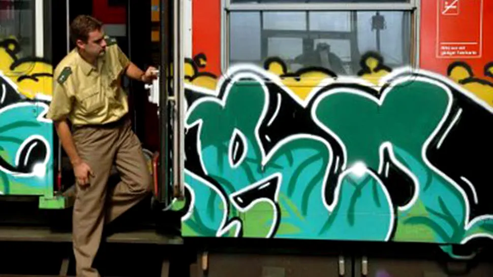Desenatorii de graffiti, vânați în Germania cu elicoptere