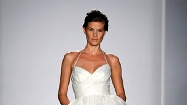 rochie de mireasa cu buzunare