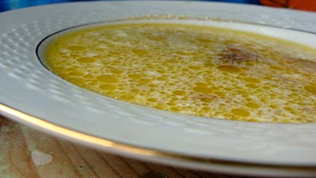 ciorba de pui a la grec
