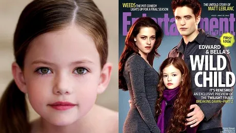 Copilul jumătate om, jumătate vampir din “Twilight”