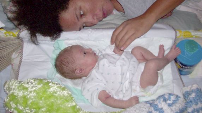 Otty Sanchez si fiul ei, Scott Wesley