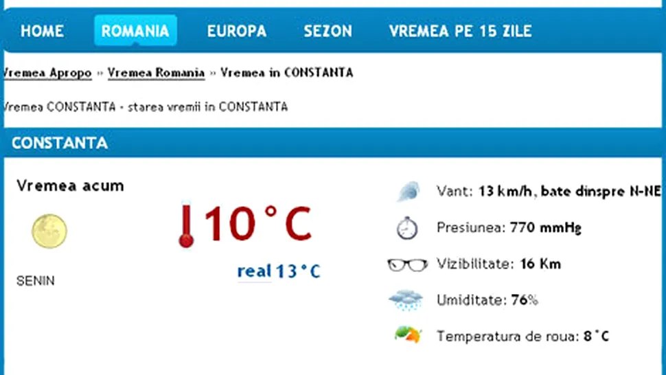 Vremea Apropo.ro in week-end: Iarna in toata regula, in plina toamna!