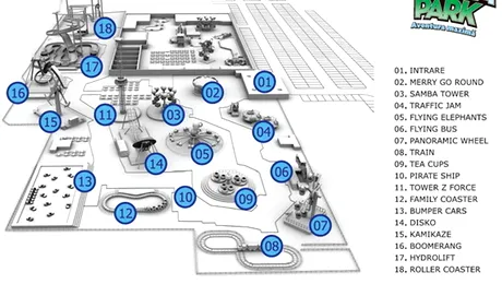 Terra Park: Bucurestenii se pot bucura astazi de un nou parc de distractii
