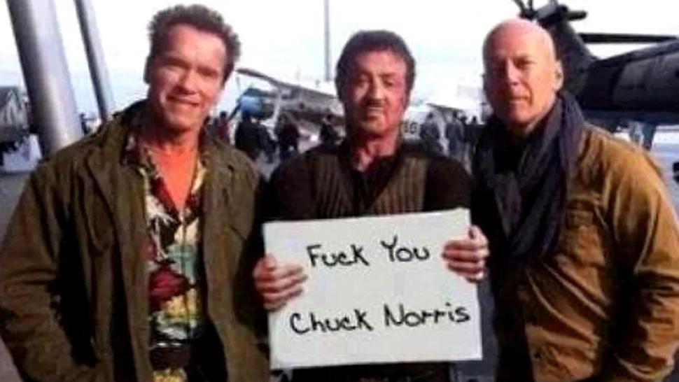 Cele mai tari bancuri cu Chuck Norris!