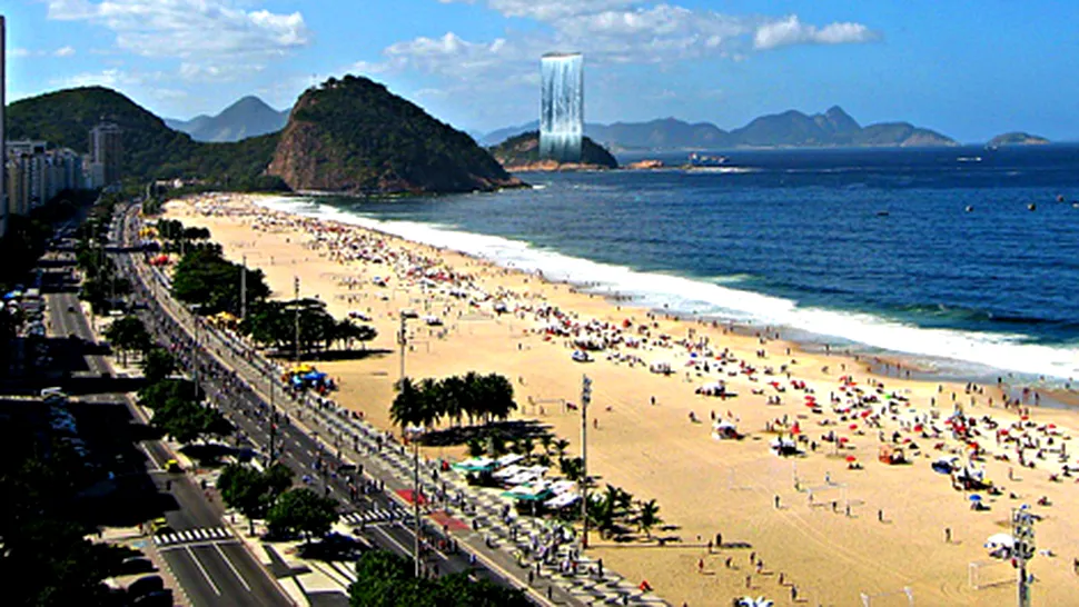 Cea mai frumoasa cascada artificiala va fi construita la Rio (Poze)