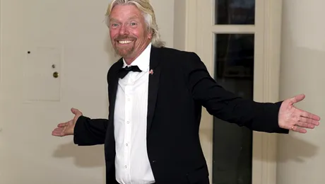 Richard Branson a intrat în Cartea Recordurilor (Video)