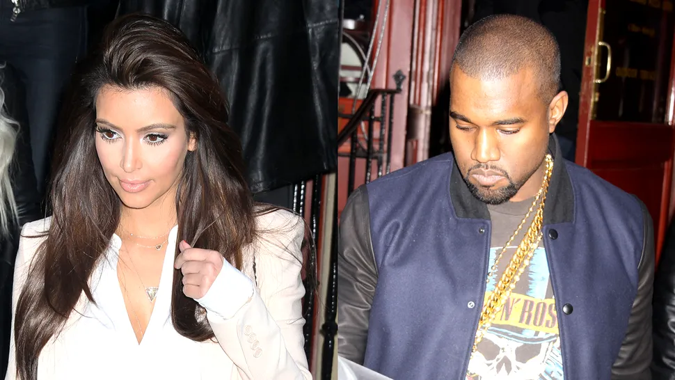 Kim Kardashian și Kanye West formează un cuplu