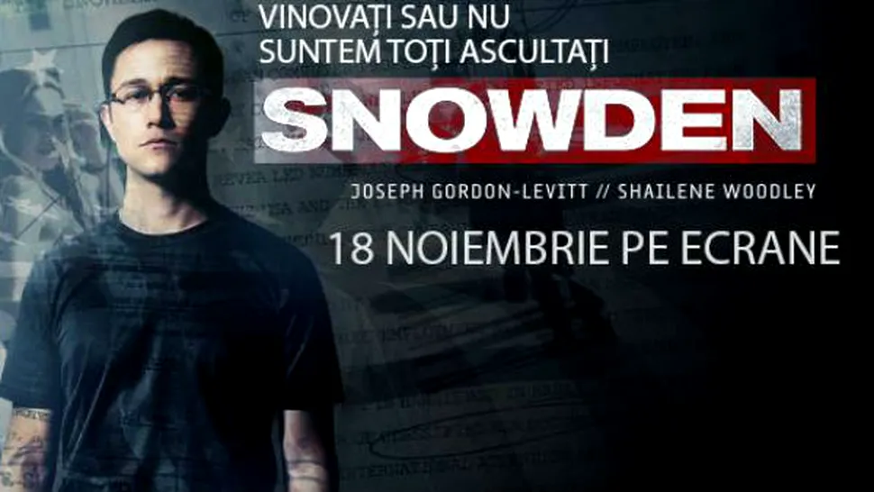 Snowden, de Oliver Stone. Filmat în Germania, de teama NSA & CIA