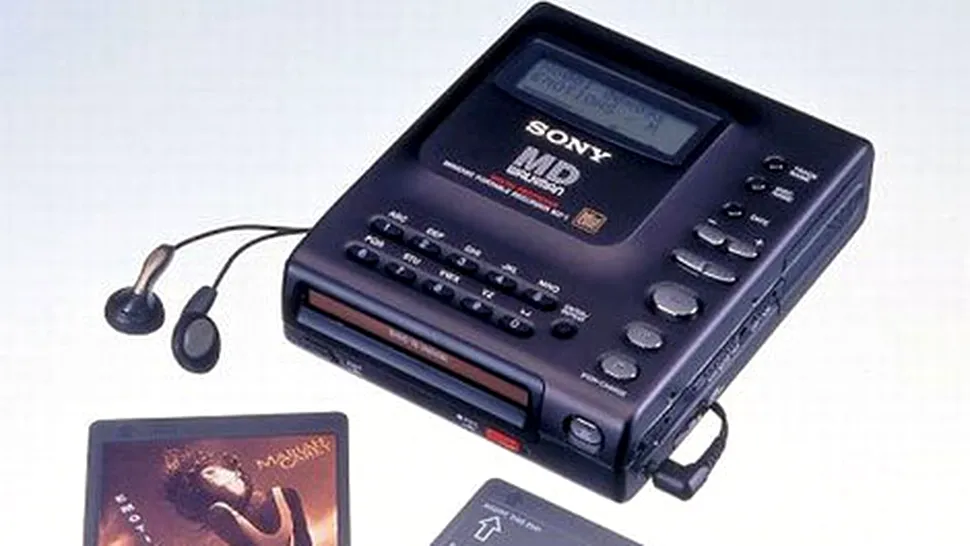 Sony mai renunta la un produs, de aceasta data la MiniDisc