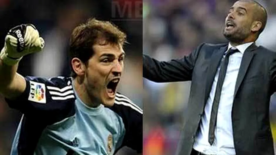 Guardiola si Casillas, invingatori in 2011