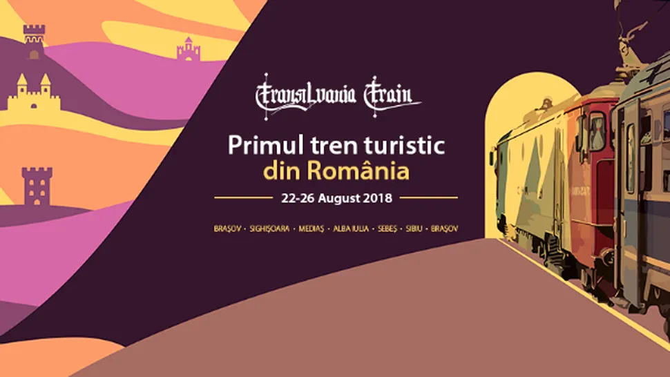 Primul tren turistic din România: Transilvania Train