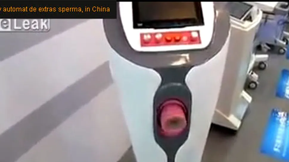 Made in China: Extractor automat de spermă, în spitale!