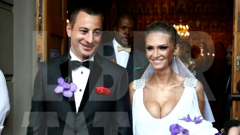La nunta ei, Mădălina Drăghici a impresionat cu decolteul îndrăzneț