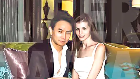 Monica Gabor a petrecut alaturi de Mr. Pink in Beverly Hills!