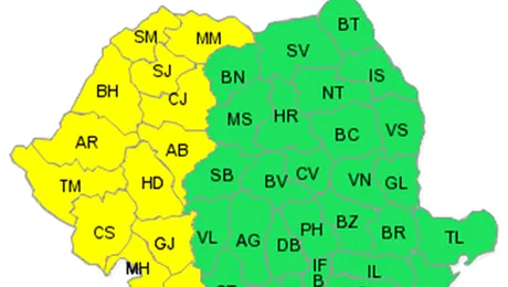 Vremea.Apropo.ro în week-end: Cod galben de caniculă în vest, „doar” vreme caldă în rest