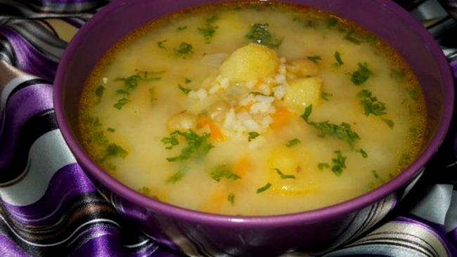 ciorba de pui a la grec