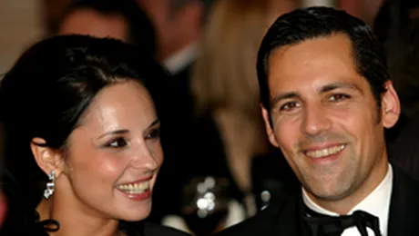 Stefan Banica si-a botezat fetita chiar de Ziua Barbatului