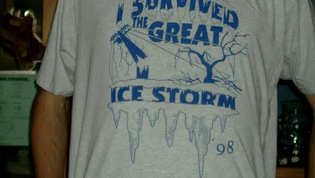 Furtună de gheață în Canada