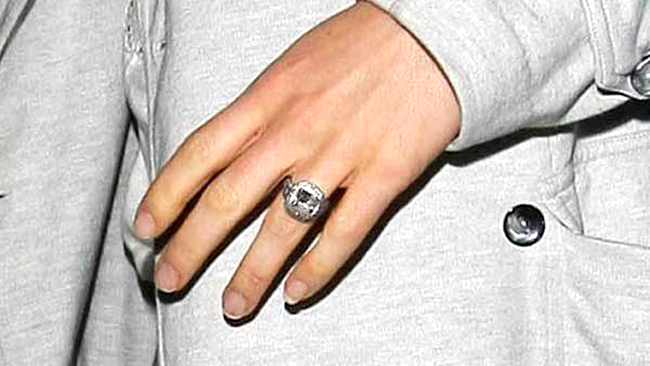 Jessica Biel - inelul de logodna