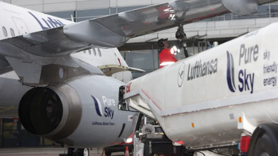 Lufthansa trece pe combustibil bio, dar pastreaza aceleasi tarife
