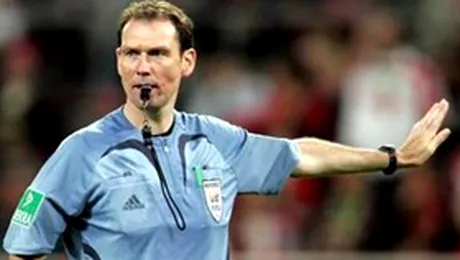 Florian Meyer, la Steaua-Rapid