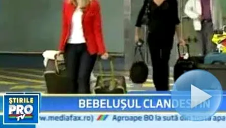 Copil nascut si abandonat in toaleta unui avion